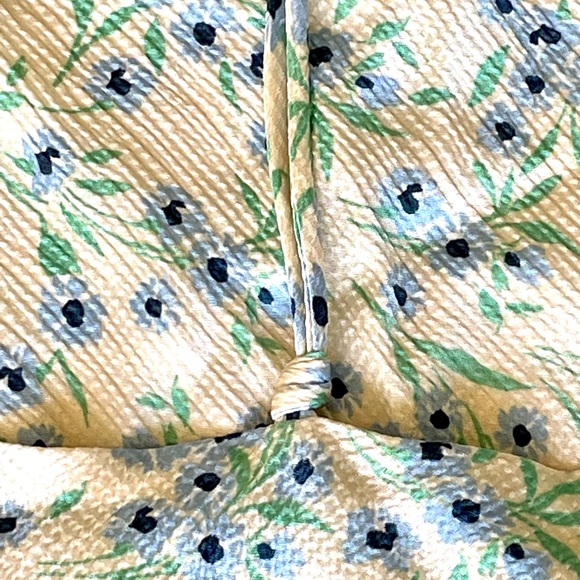 Zara Printed Racerback Floral Mini Dress - Picture 6 of 9